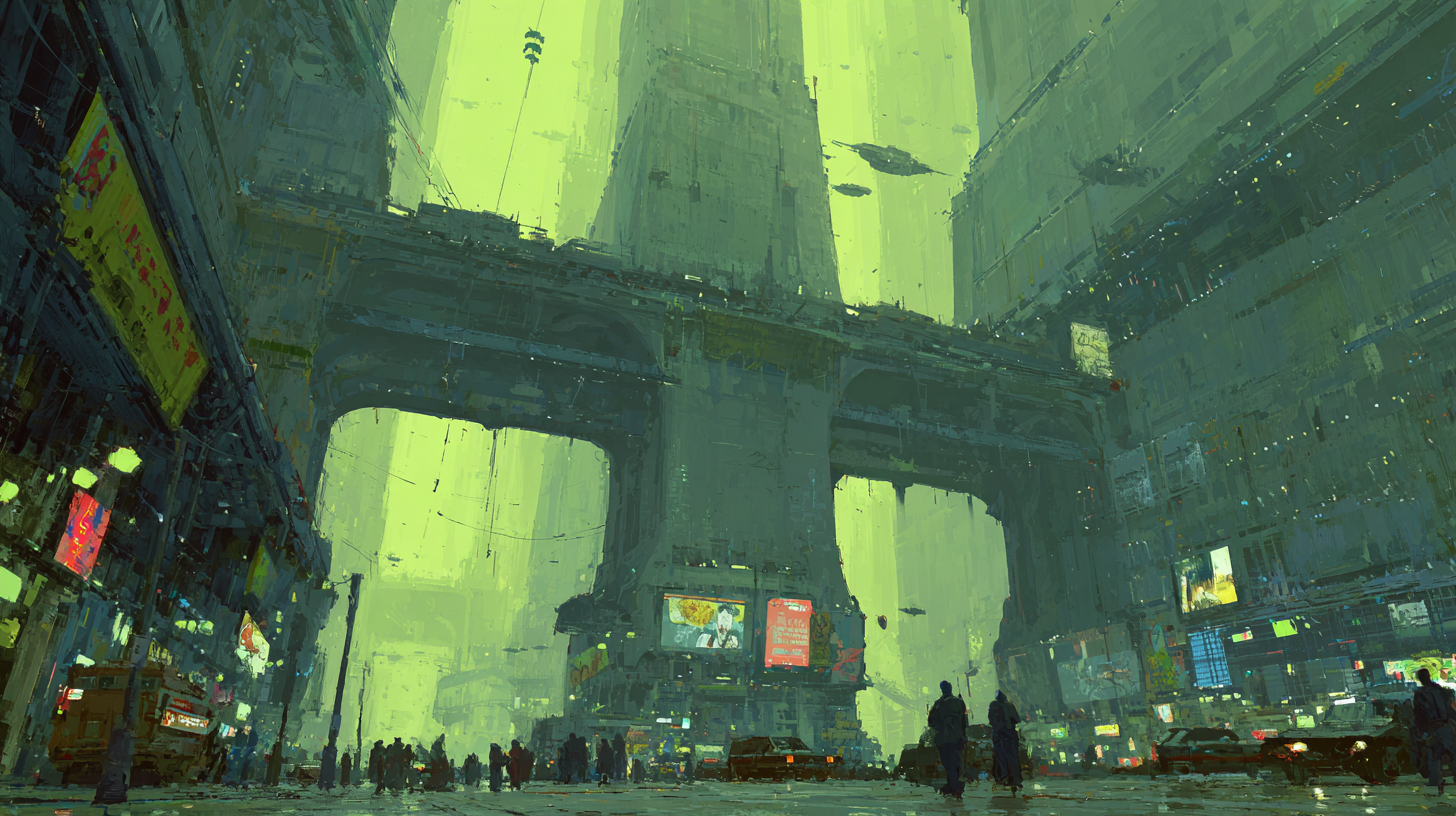 Ecumenopolis hero background